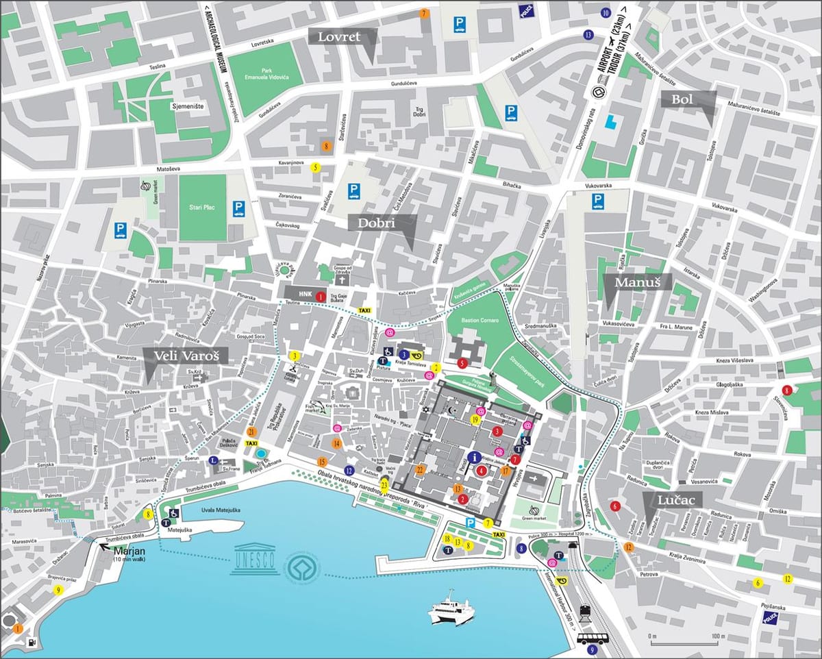 mapa zahar herri zatitu kroazia