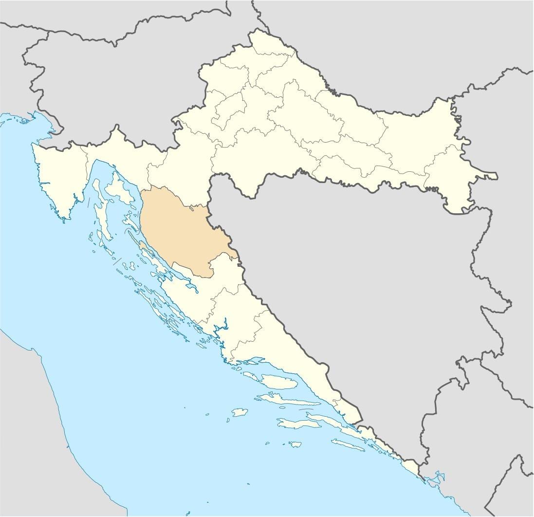 senj kroazia mapa
