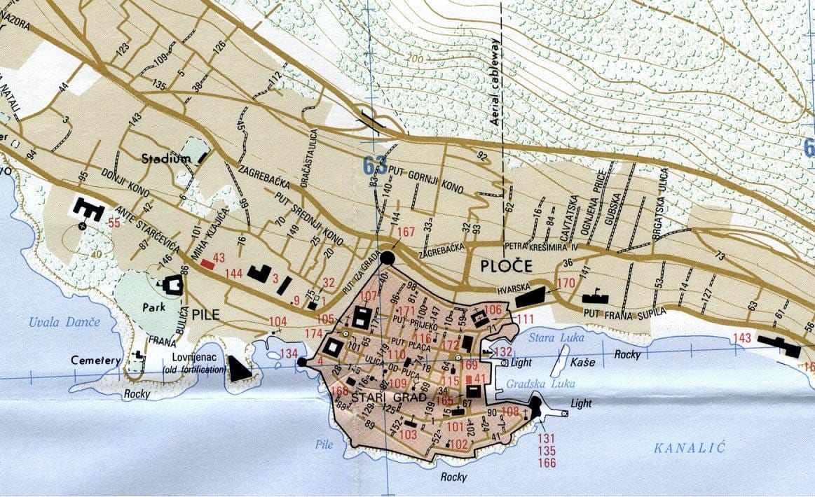 mapa rijeka kroazia