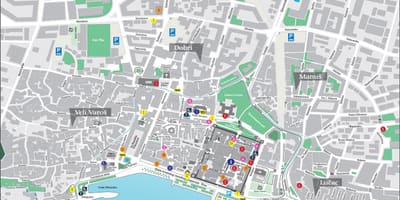 Mapa zahar herri zatitu kroazia