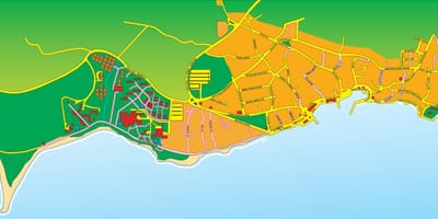 Mapa brac kroazia