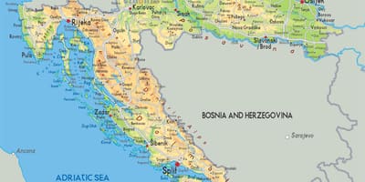 Mapa kroazia ibaiaren