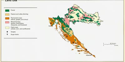 Mapa kroazia klima