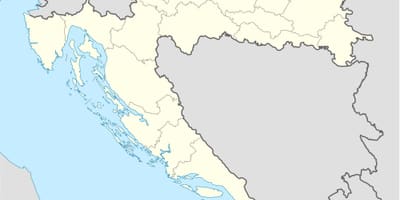 Mapa kroazia offline