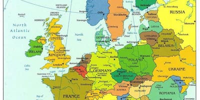 Munduko mapa erakutsiz kroazia
