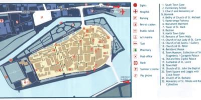 Kroazia trogir mapa