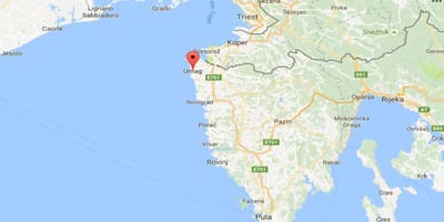 Mapa umag kroazia