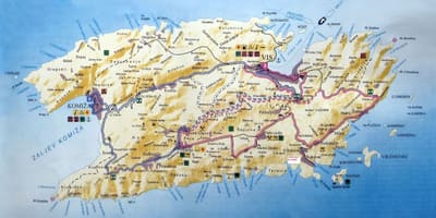 Mapa vis kroazia